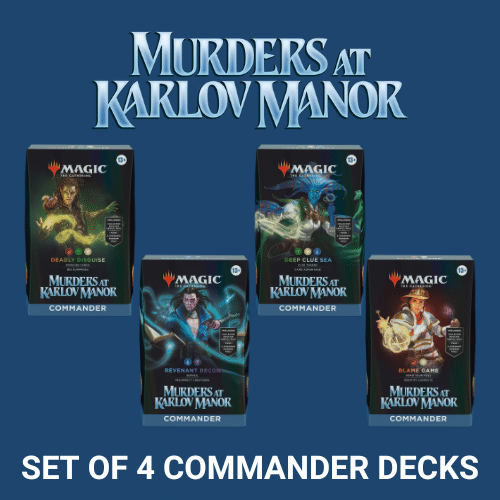 Murders at Karlov Manor Set of 4 Commander Decks image 0